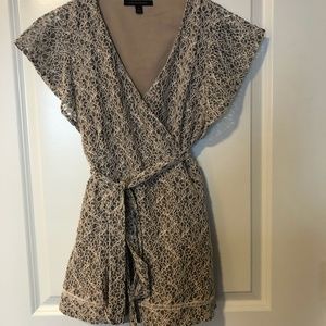 Lace wrap top from BR
